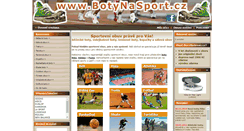 Desktop Screenshot of botynasport.cz